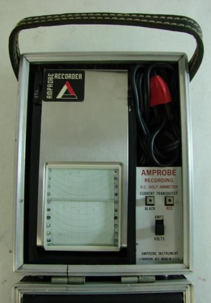 Amprobe AC Volt Ammeter Recording Voltage Meter Set Electronics 