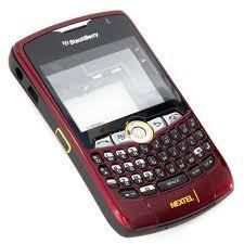 NEW Red Original Blackberry 8350i Full Housing Nextel Rim   USA Seller 