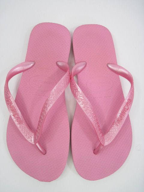 HAVAIANAS Pink Thong Flip Flop Sandals Sz 7/8  
