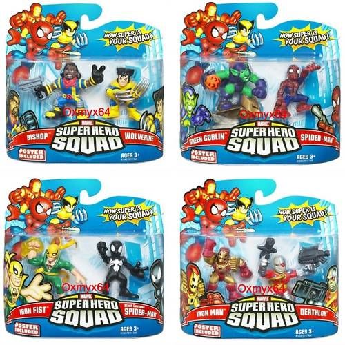 Marvel Super Hero Squad Wave 14 Bishop Set of 8  