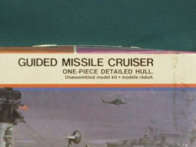 MONOGRAM U.S.S. CHICAGO Guided Missile Cruiser Model Kit # 3002 