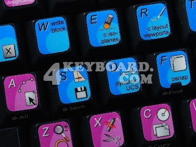   autocad keyboard stickers are designed to improve your productivity