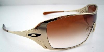 OAKLEY DART Polished Gold with Brown Gradient Women Ladies Sunglasses 